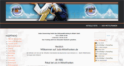 Desktop Screenshot of judo-mittelfranken.de